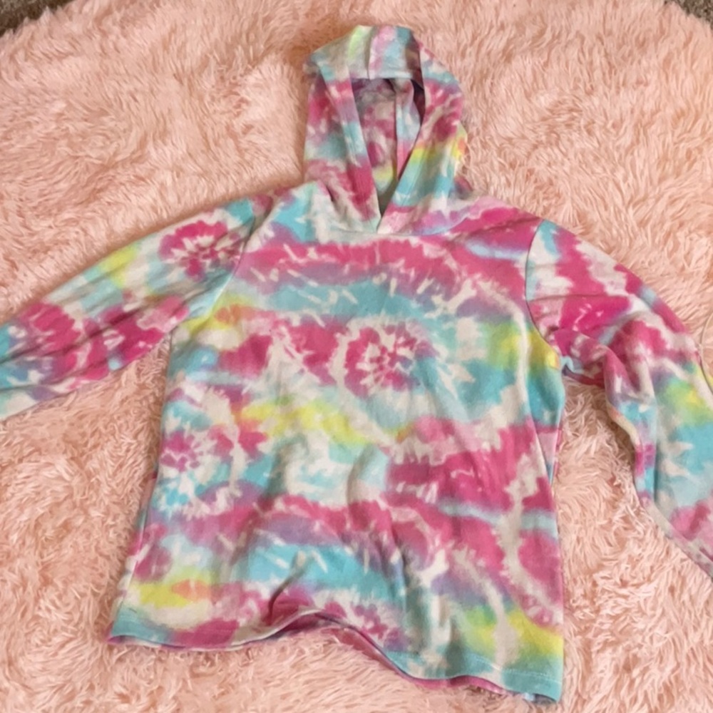 Children’s PLACE Rainbow Tie Dye Jacket